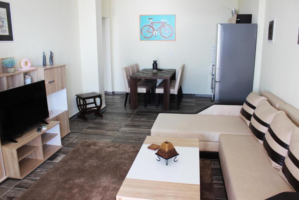 Globy Seaview Apartments Kavala Bagian luar foto