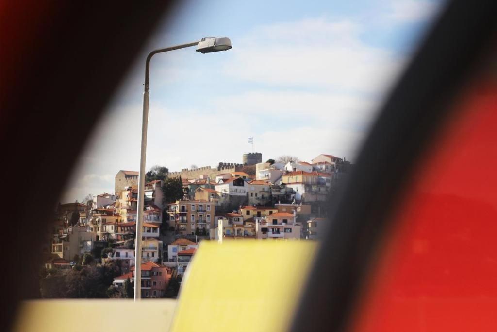 Globy Seaview Apartments Kavala Bagian luar foto